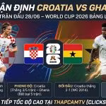 Nhận định tổng quan trận đấu giữa Croatia và Ghana tại bảng L World Cup 2026 do BLV Man Man của nền tảng ThapcamTV thực hiện.