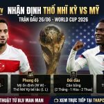 Ảnh bìa nhận định trận đấu Thổ Nhĩ Kỳ vs Mỹ bảng D World Cup 2026 cùng chuyên gia BLV Man Man trên nền tảng ThapcamTV.